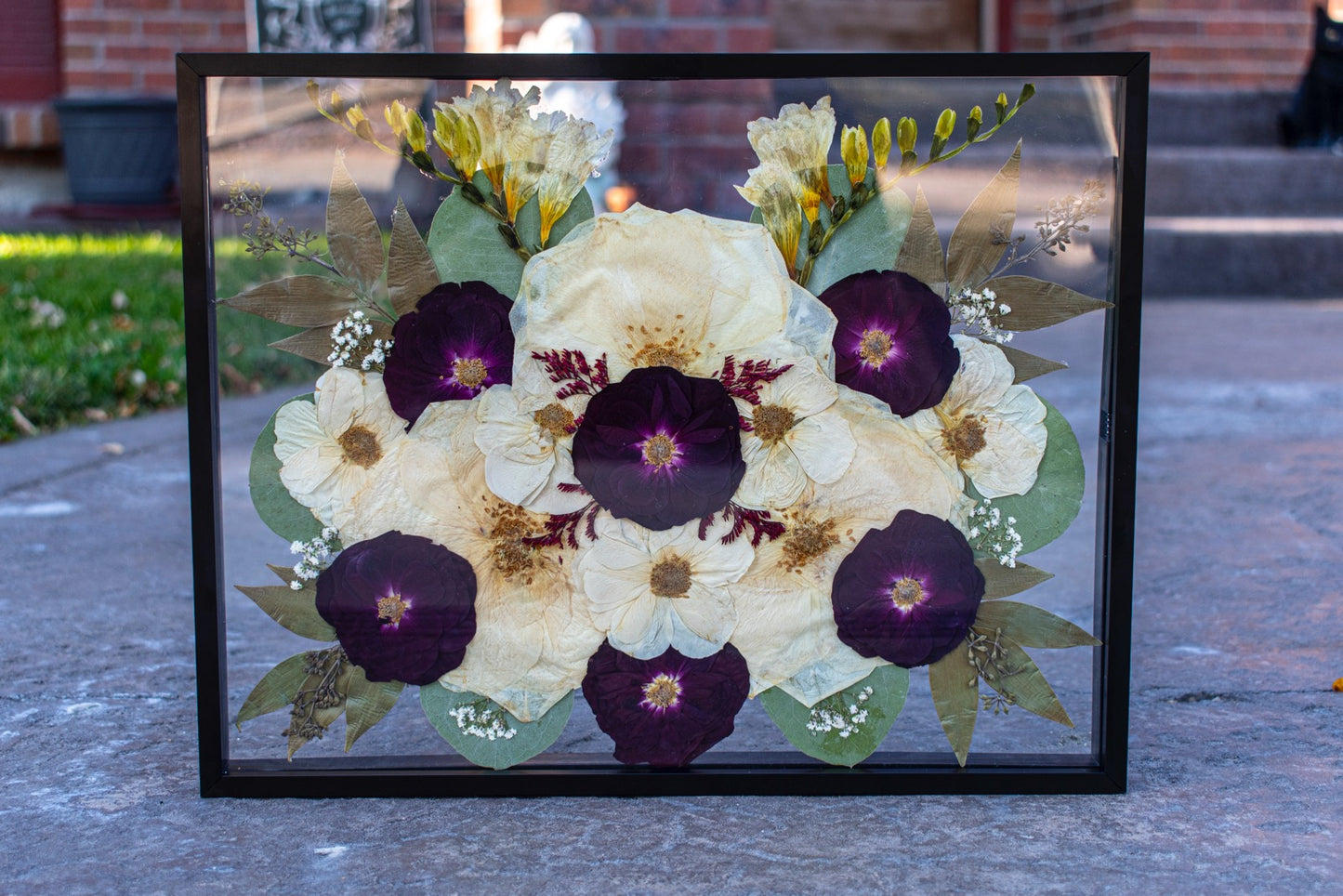 Pressed Frame - Wedding Bouquet Preservation
