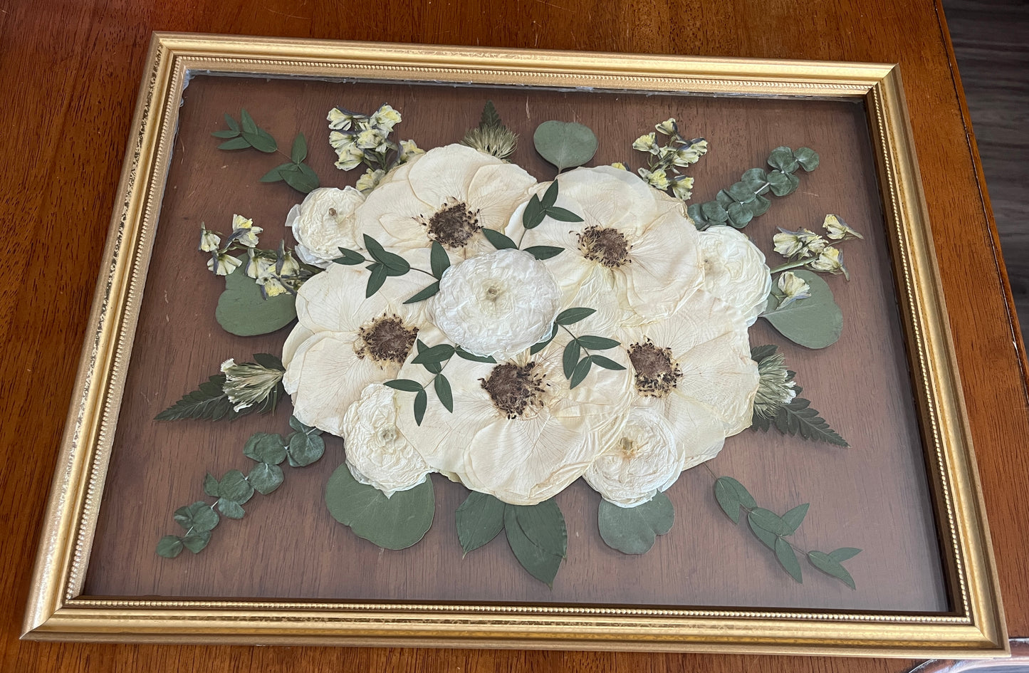 Pressed Frame - Wedding Bouquet Preservation