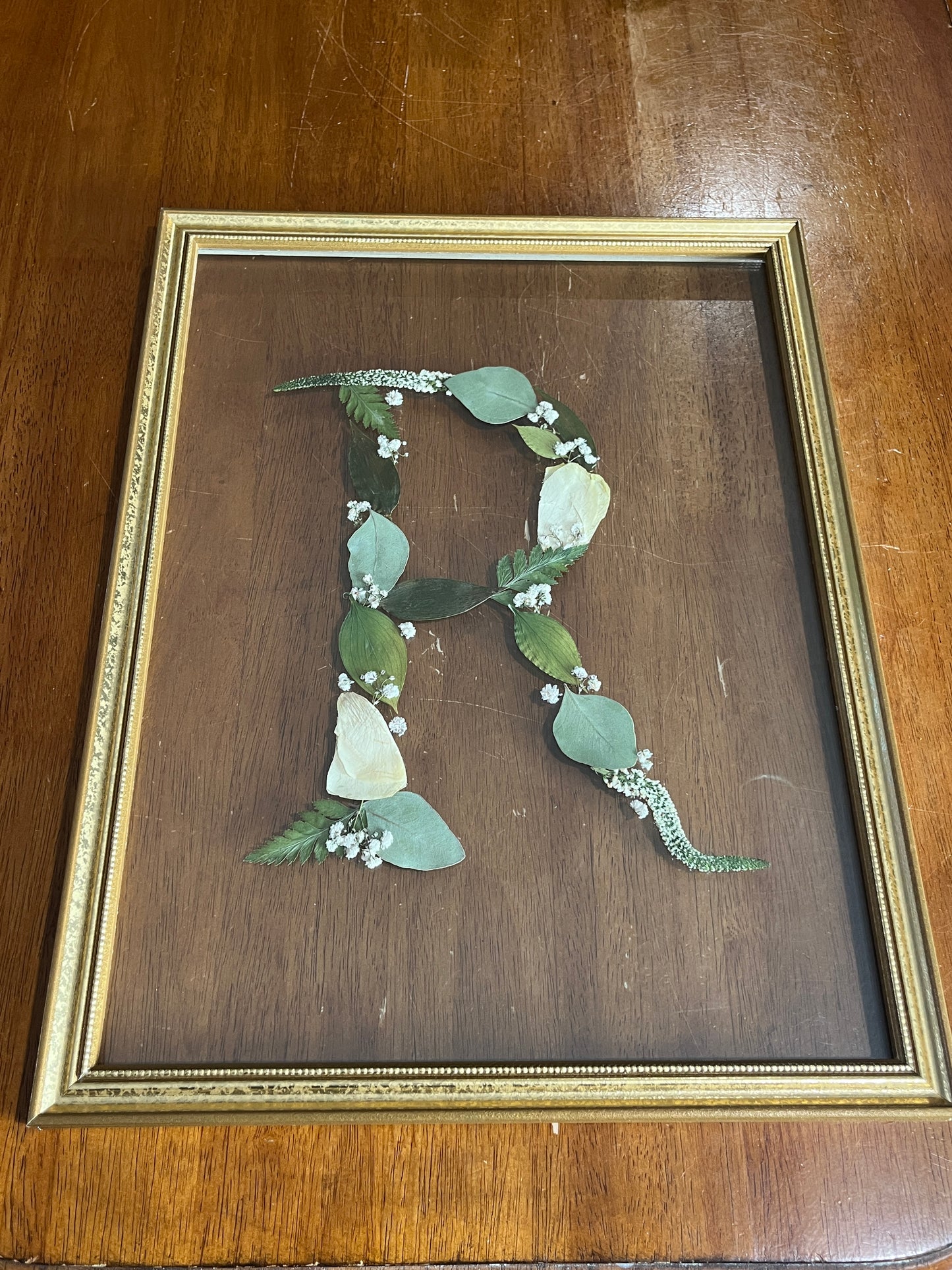 Letter Pressed Frame