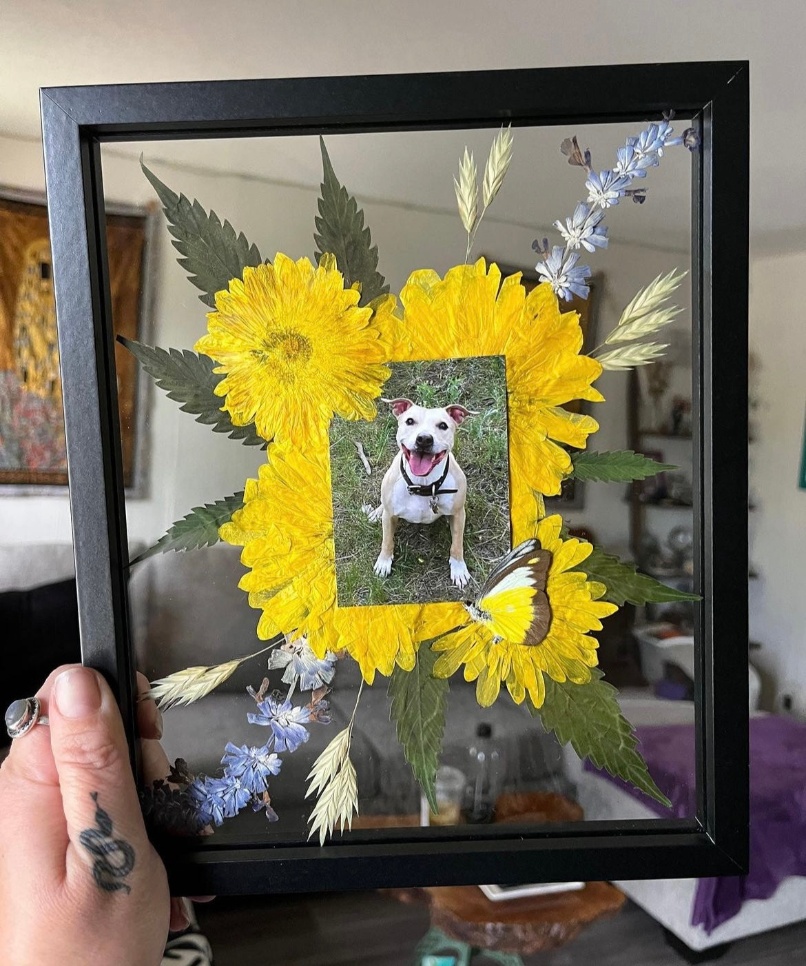 Pressed Frame - Memorial Service Floral Preservation