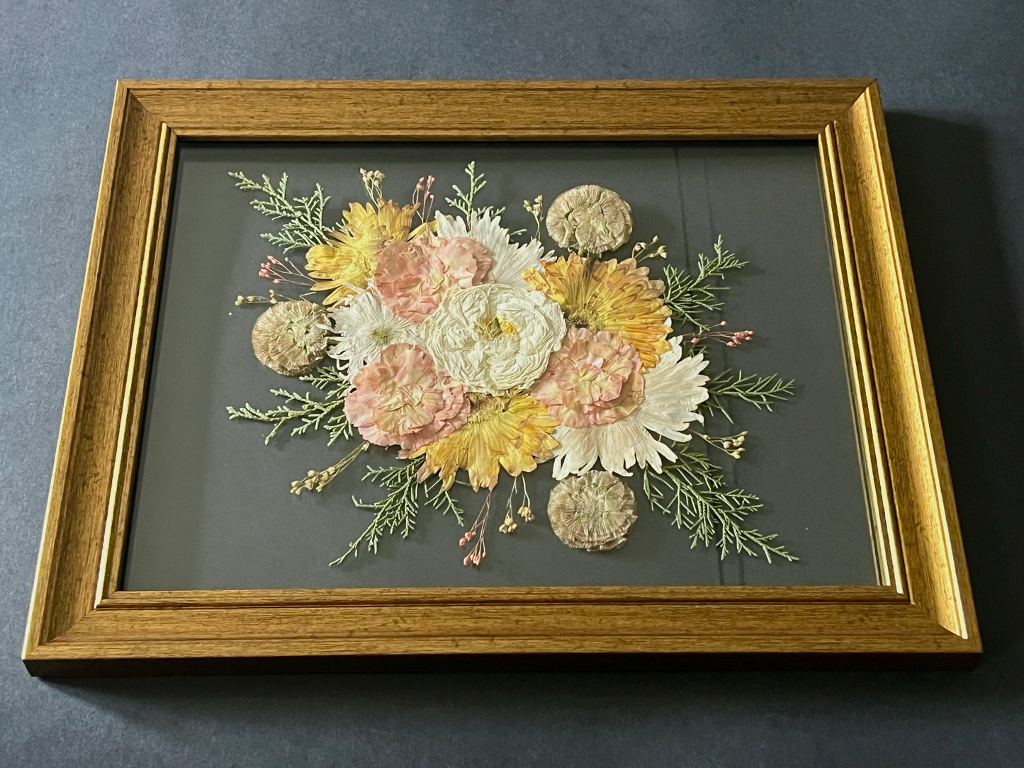 Pressed Frame - Wedding Bouquet Preservation
