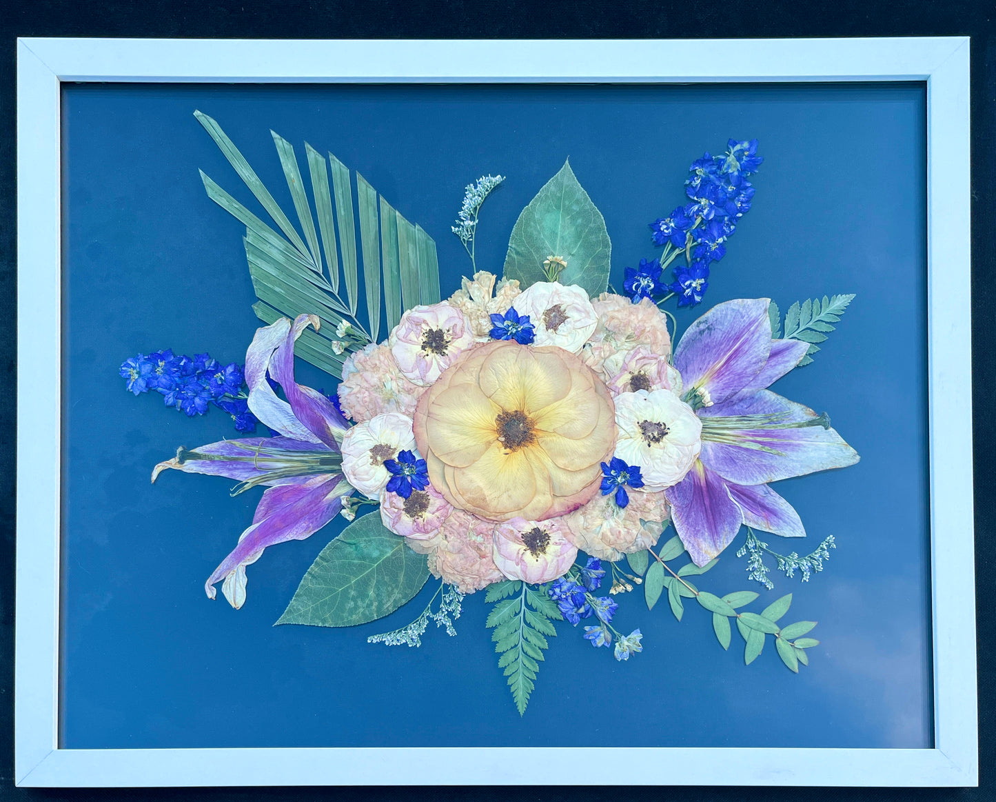 Pressed Frame - Wedding Bouquet Preservation