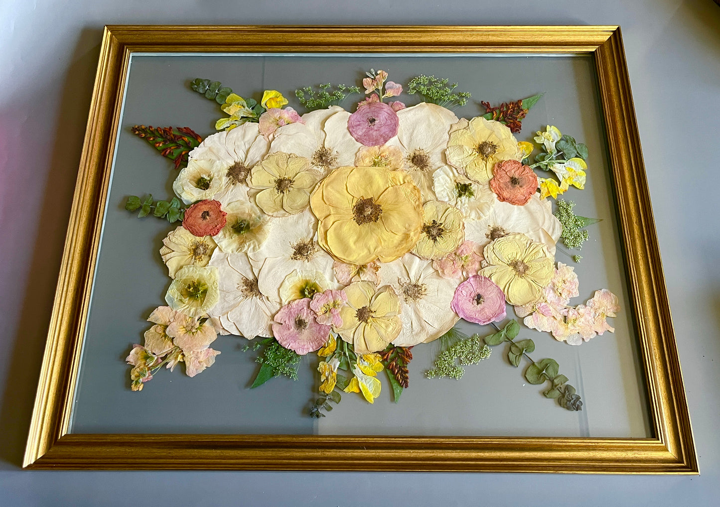 Pressed Frame - Wedding Bouquet Preservation