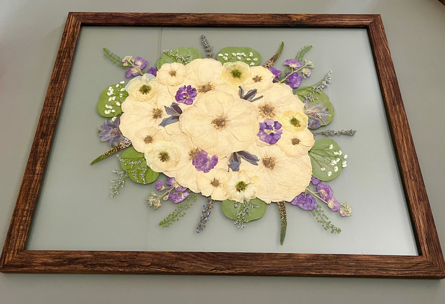Pressed Frame - Wedding Bouquet Preservation