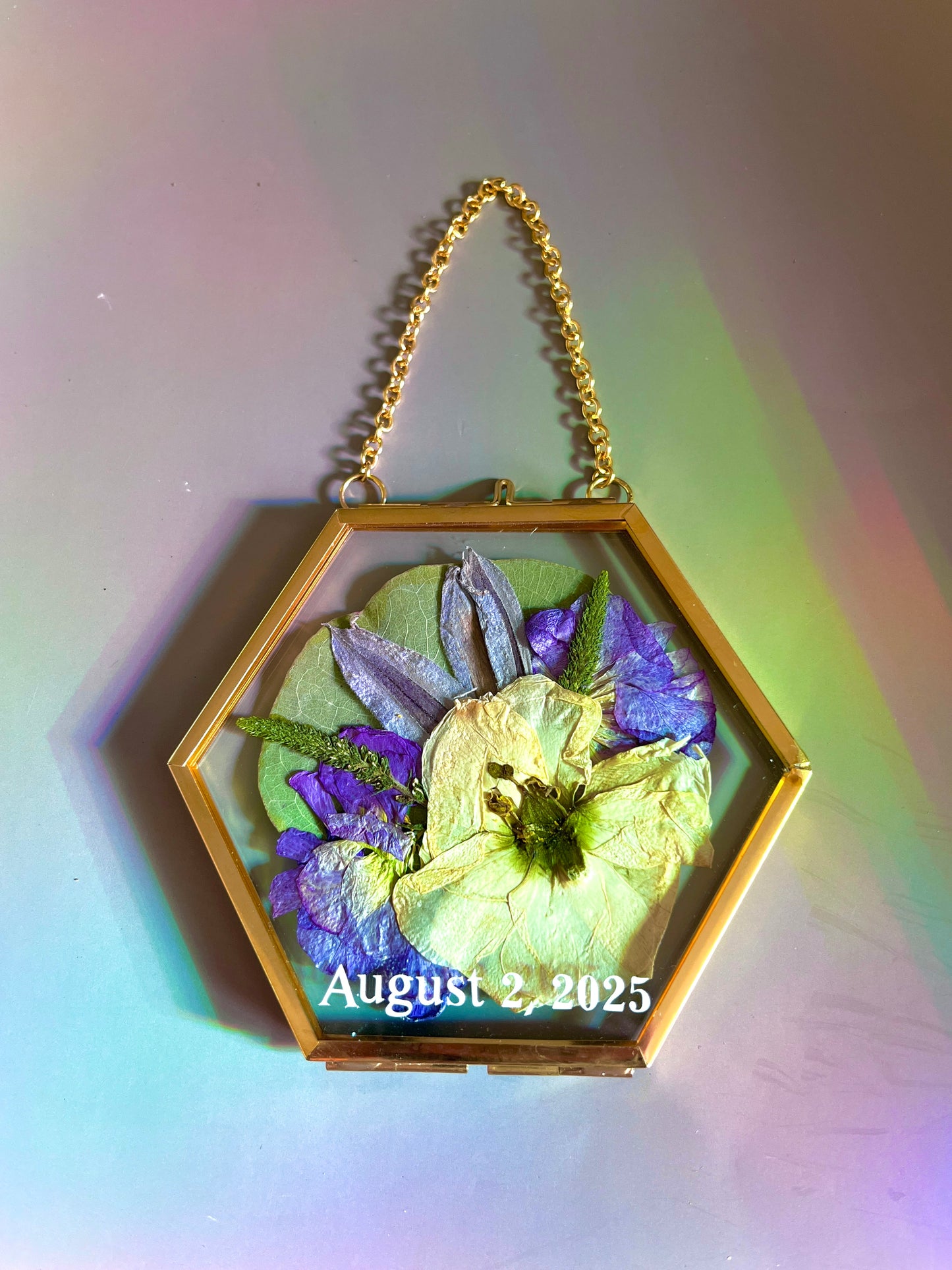 Pressed Floral Ornament