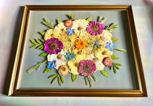 Pressed Frame - Wedding Bouquet Preservation