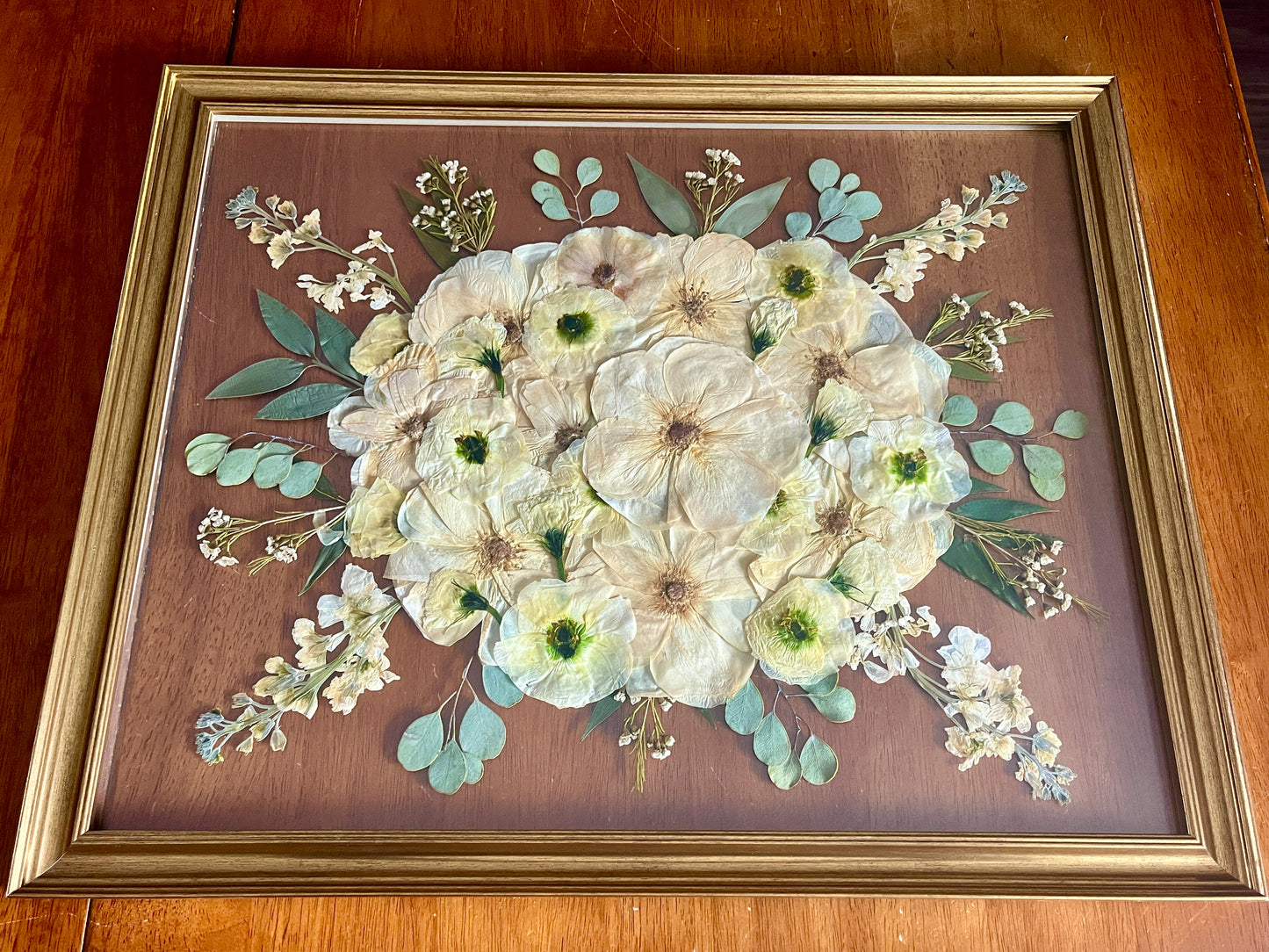 Pressed Frame - Wedding Bouquet Preservation