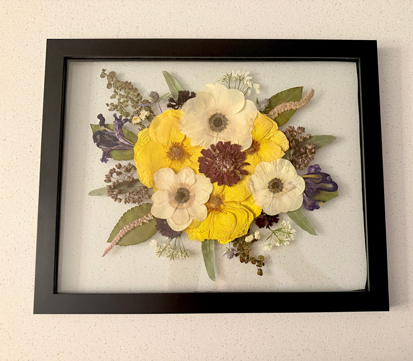 Pressed Frame - Wedding Bouquet Preservation