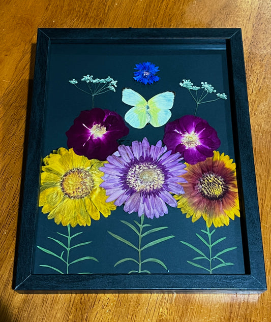 Pressed Floral Frame